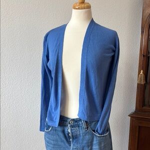 J Jill Women's Blue Cardigan